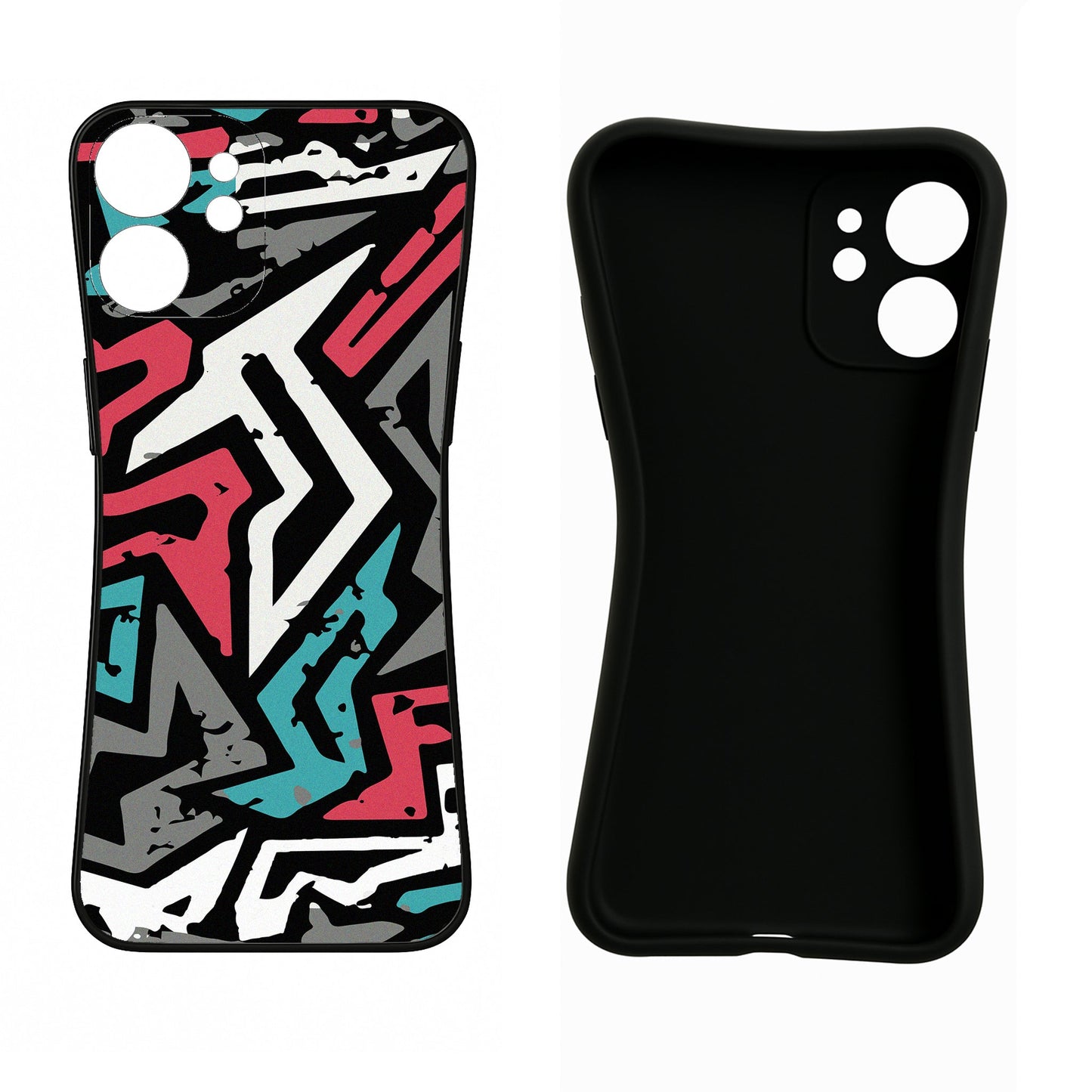 Geometric Graffiti Mi 11i 5G/11i 5G Hypercharge Back Cover