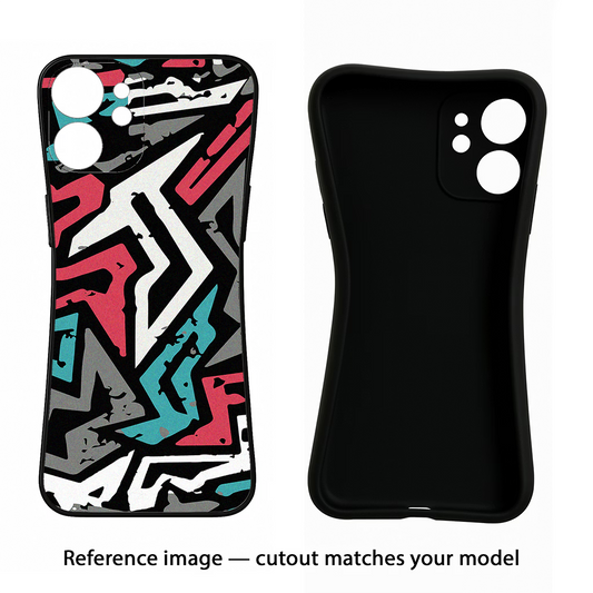 Geometric Graffiti Samsung M32 5G Back Cover