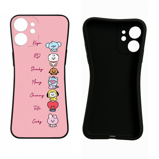 BTS names Motorola G85 Back Cover
