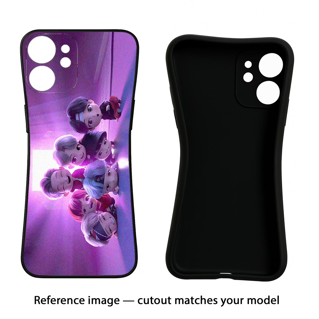 BTS Chibi Realme Narzo 80 Lite 5G Back Cover
