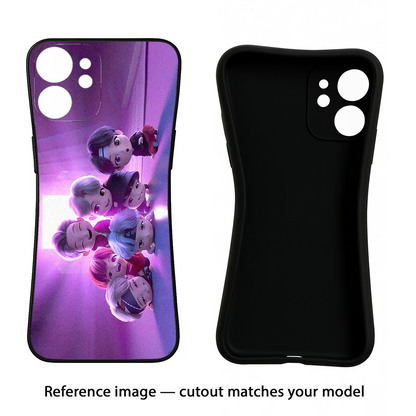 BTS Chibi Realme Narzo 80 Lite 5G Back Cover