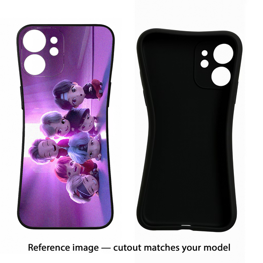 BTS Chibi Samsung A36 5G Back Cover