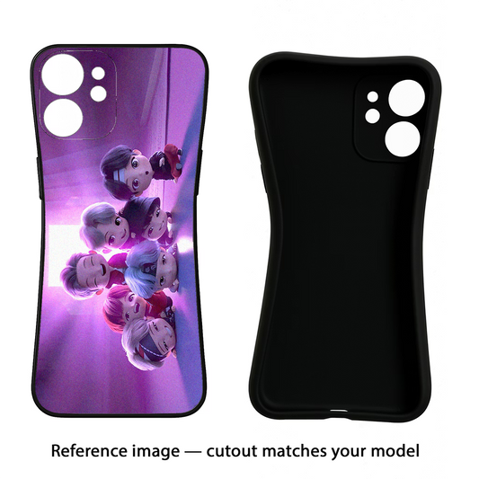 BTS Chibi Oppo Reno14 5G Back Cover