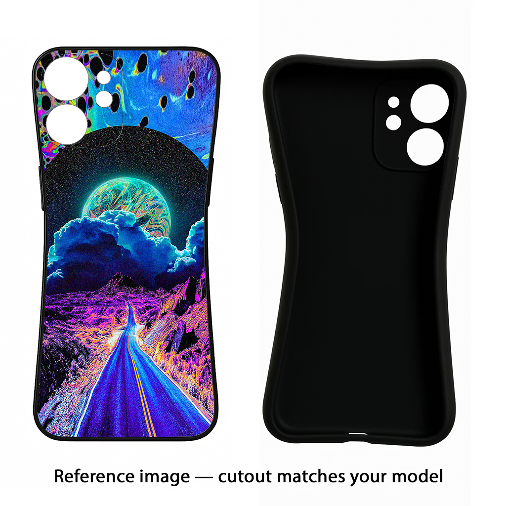 Psychedelic Painting Samsung A56 5G Back Cover