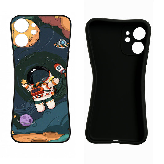 Cartoon Astronaut Mi 11 Lite Back Cover