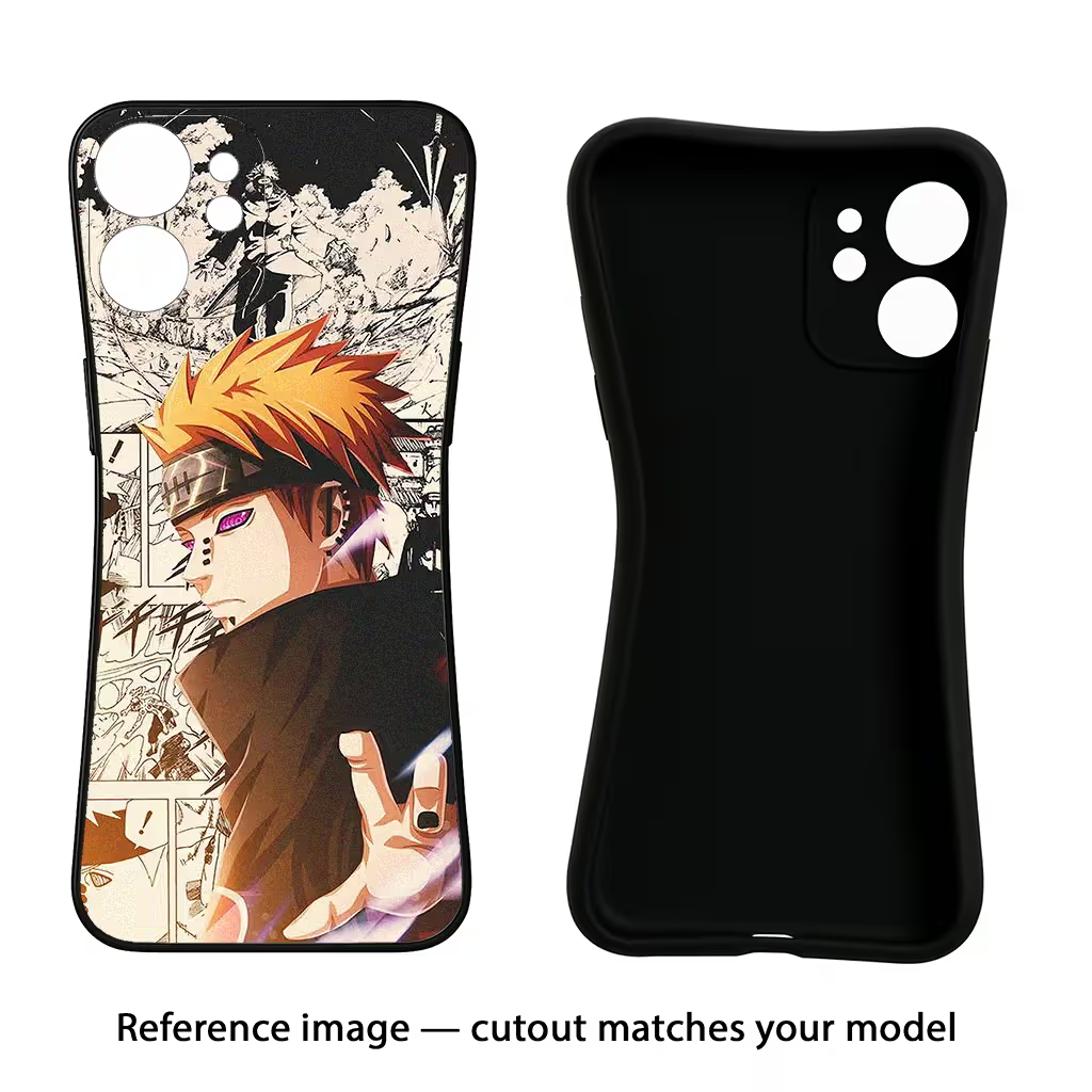 Pain Anime iQOO Neo 9 Back Cover Black Soft Case - Hello Swanky
