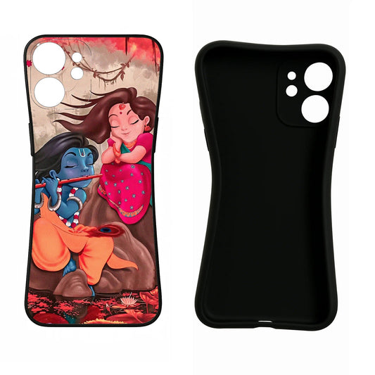 Radhe Krishna Samsung S21 Back Cover