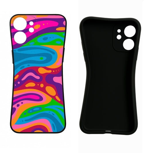 Trippy Pattern Motorola G85 Back Cover