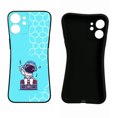 Cute Astronaut Chilling Redmi Note 11 SE Back Cover