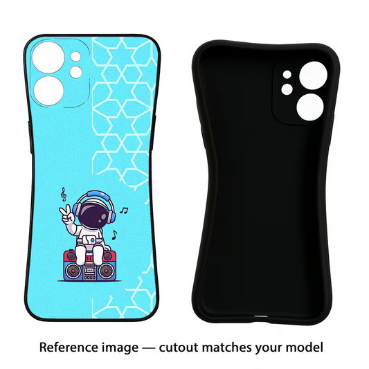 Cute Astronaut Chilling Vivo X200 5G Back Cover