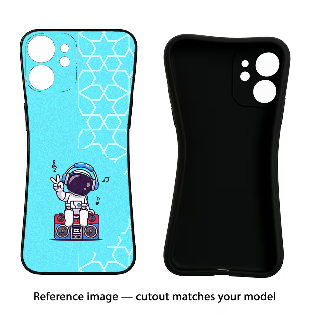 Cute Astronaut Chilling Moto Edge 60 Pro Back Cover