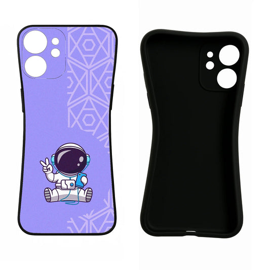 Cute Astronaut Chilling Samsung M52 5G Back Cover