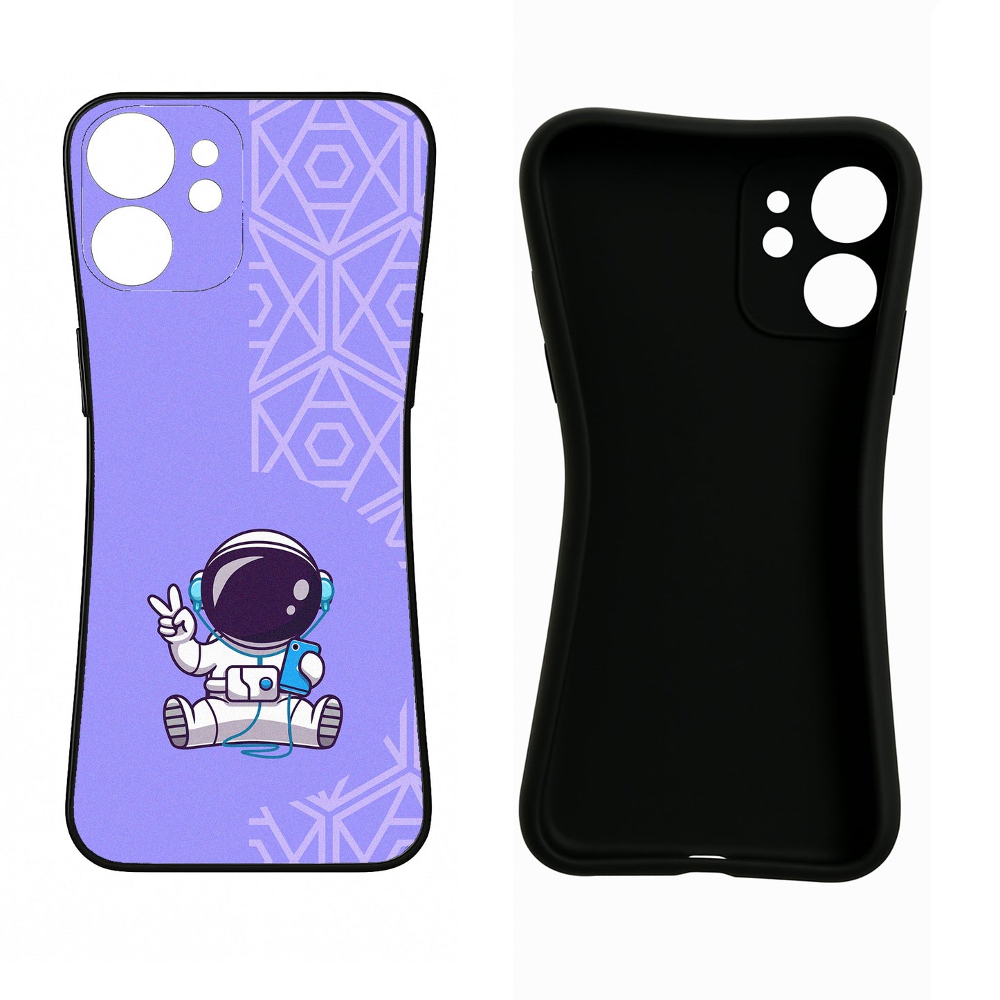 Cute Astronaut Chilling iQOO Z9X Back Cover
