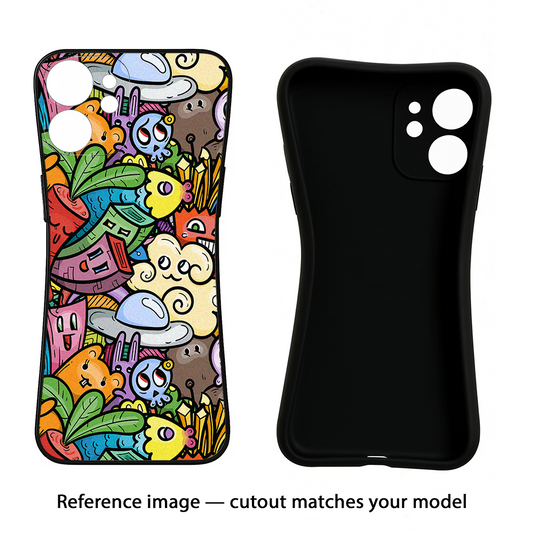 Veggie Doodle OnePlus Nord CE5 Back Cover