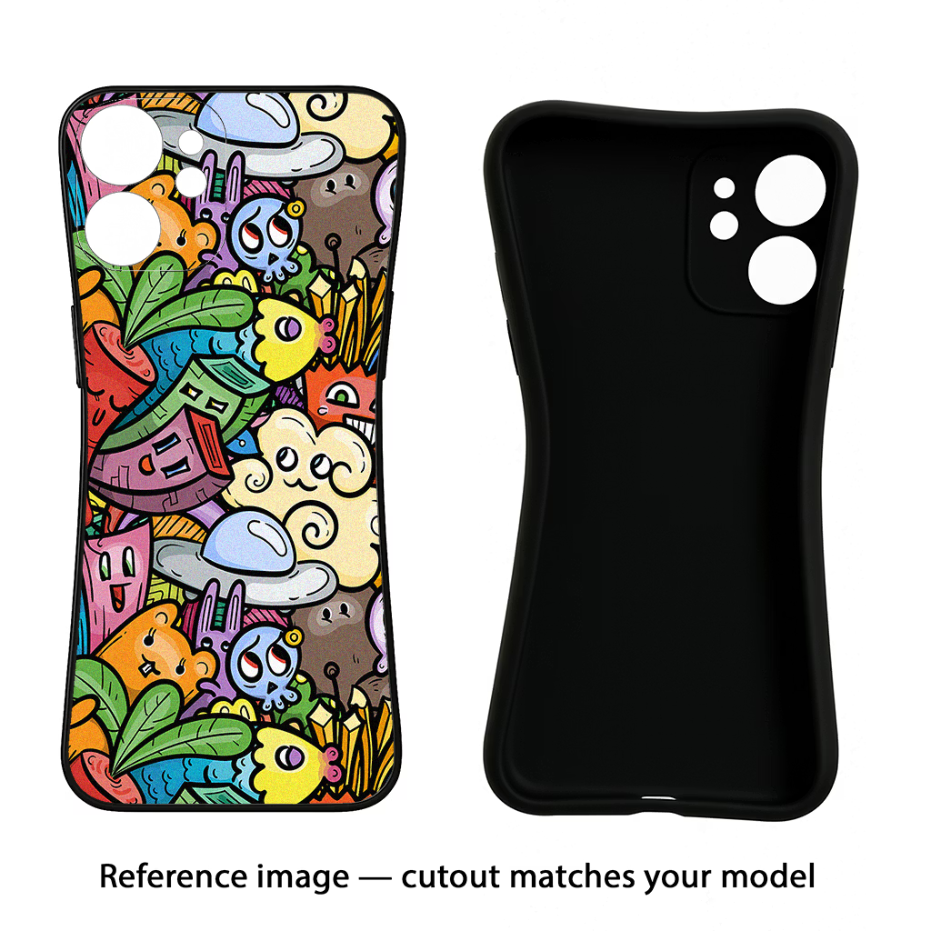 Veggie Doodle OnePlus 15 Back Cover