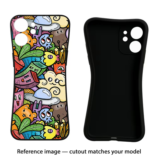 Veggie Doodle Samsung A26 Back Cover