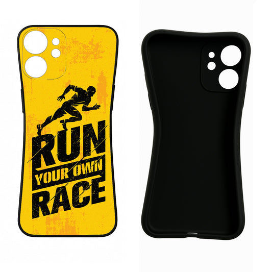 Run Your Own Race iPhone 14 Back Cover