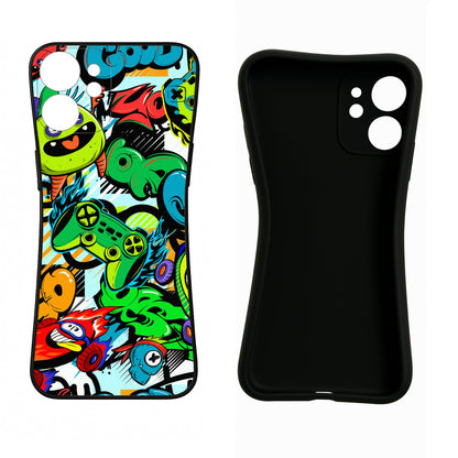 Game Doodle Google Pixel 6 Back Cover