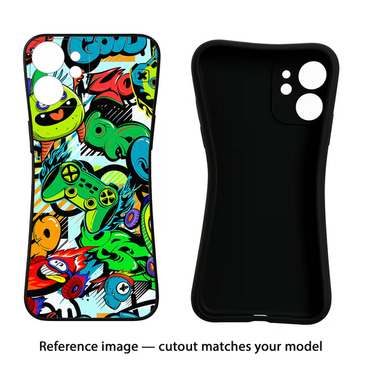 Game Doodle Vivo X200 5G Back Cover
