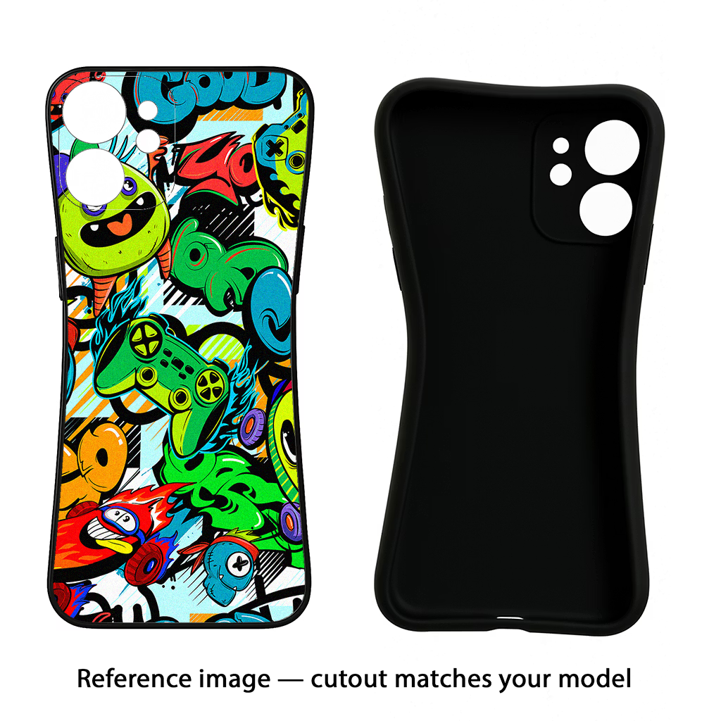 Game Doodle Nothing Phone 3A Back Cover
