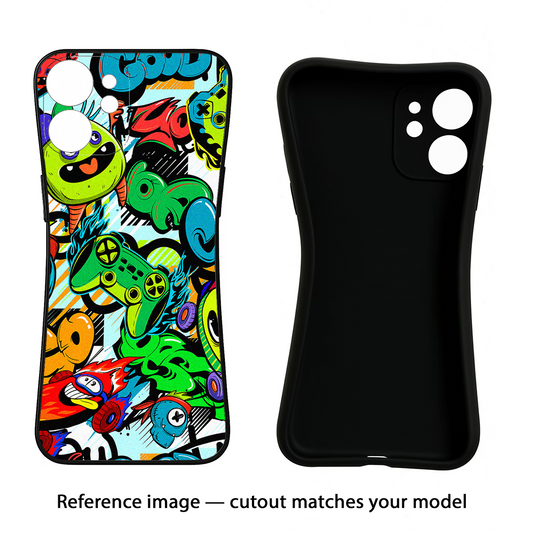 Game Doodle Realme Narzo 80 Lite 5G Back Cover