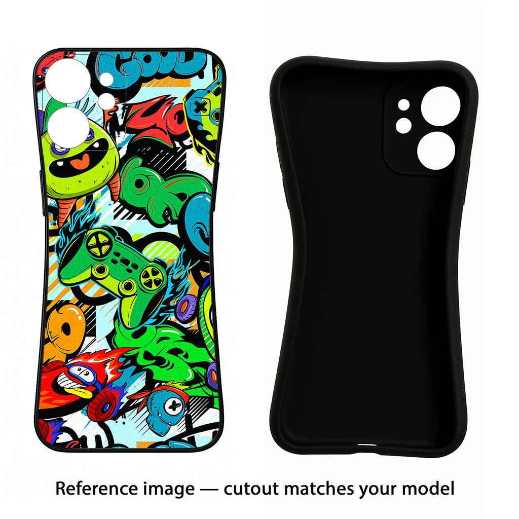 Game Doodle Samsung M14 Back Cover