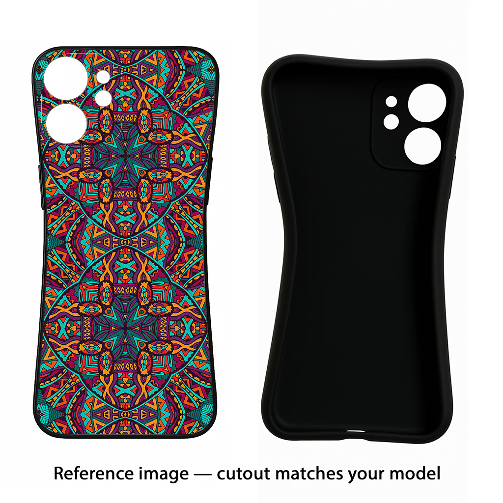 Colour Mandala Vivo X80 Back Cover
