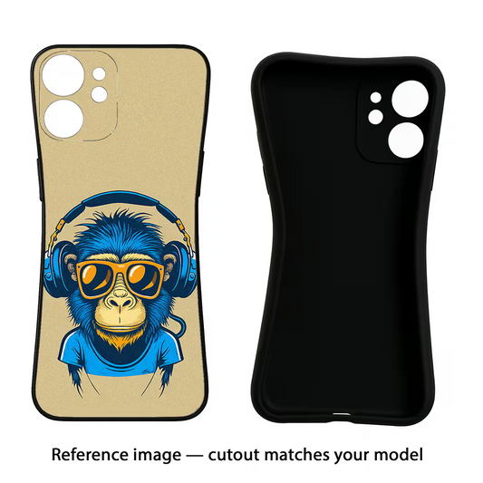 Monkey Headphone Oppo Reno13 5G Back Cover
