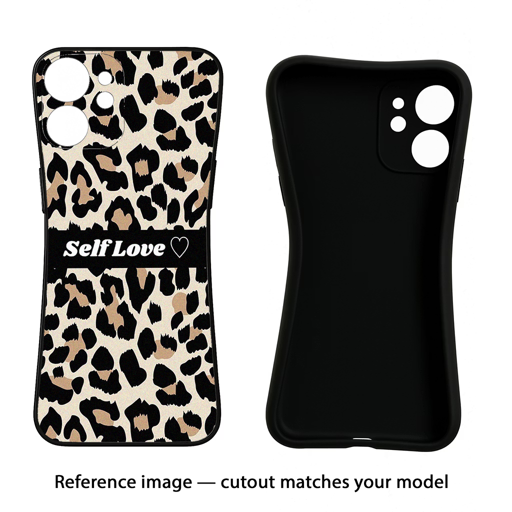 Leopard Print Self Love Nothing Phone 3A Back Cover