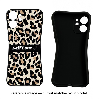 Leopard Print Self Love Nothing Phone 3A Back Cover