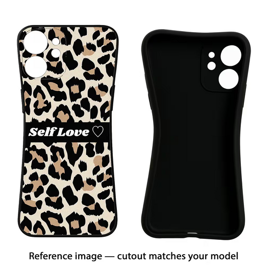 Leopard Print Self Love Oppo Reno13 5G Back Cover
