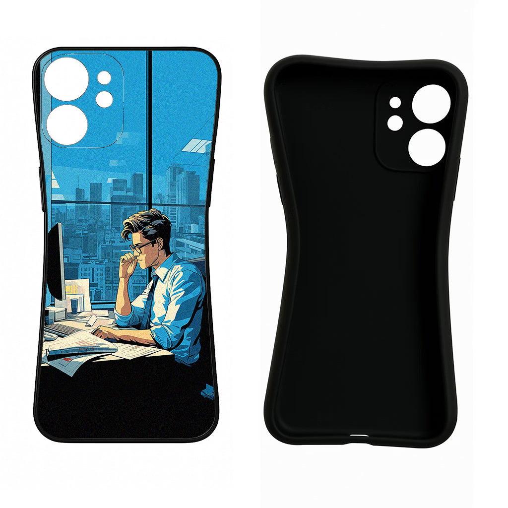 Focused Hustler (AI Generated) Poco X6 Pro Back Cover