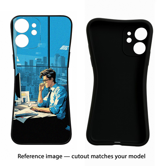 Focused Hustler (AI Generated) Samsung M14 Back Cover