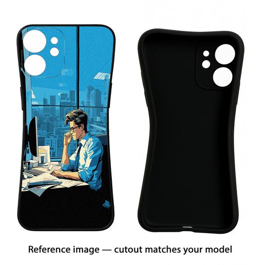Focused Hustler (AI Generated) Oppo Reno14 5G Back Cover