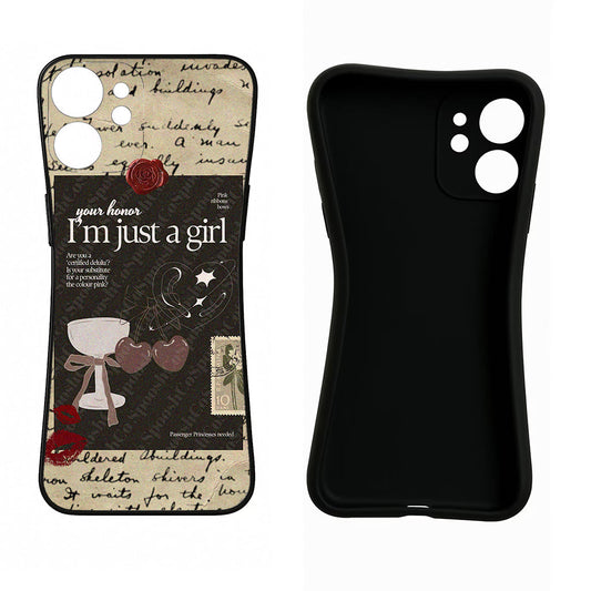 I am just a girl OnePlus Nord CE5 Back Cover