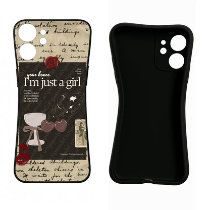 I am just a girl IQOO Z9S Pro 5G Back Cover