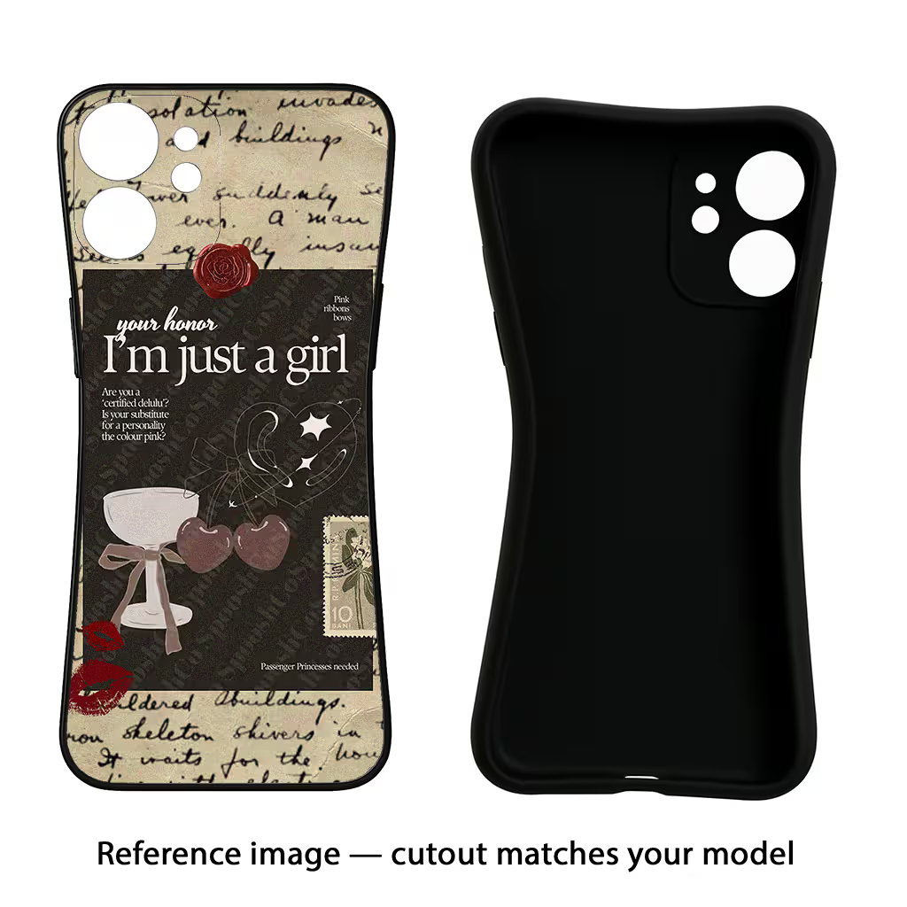 I am just a girl Realme 14 Pro Plus 5G Back Cover