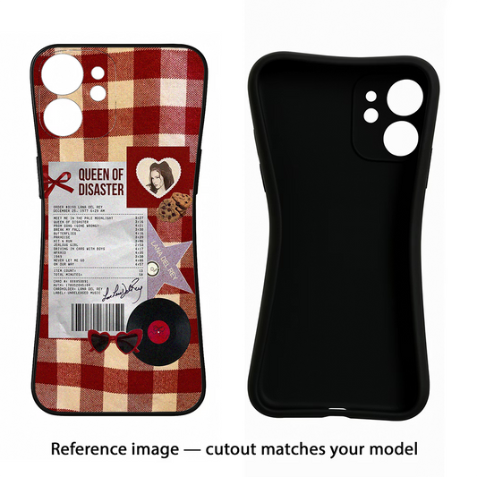 Queen of Disaster Samsung S25 Back Cover