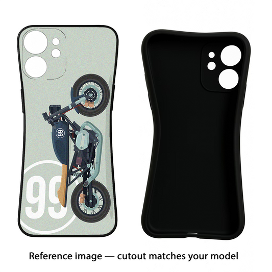 Classic Cafe Racer 99 iPhone 17 Back Cover