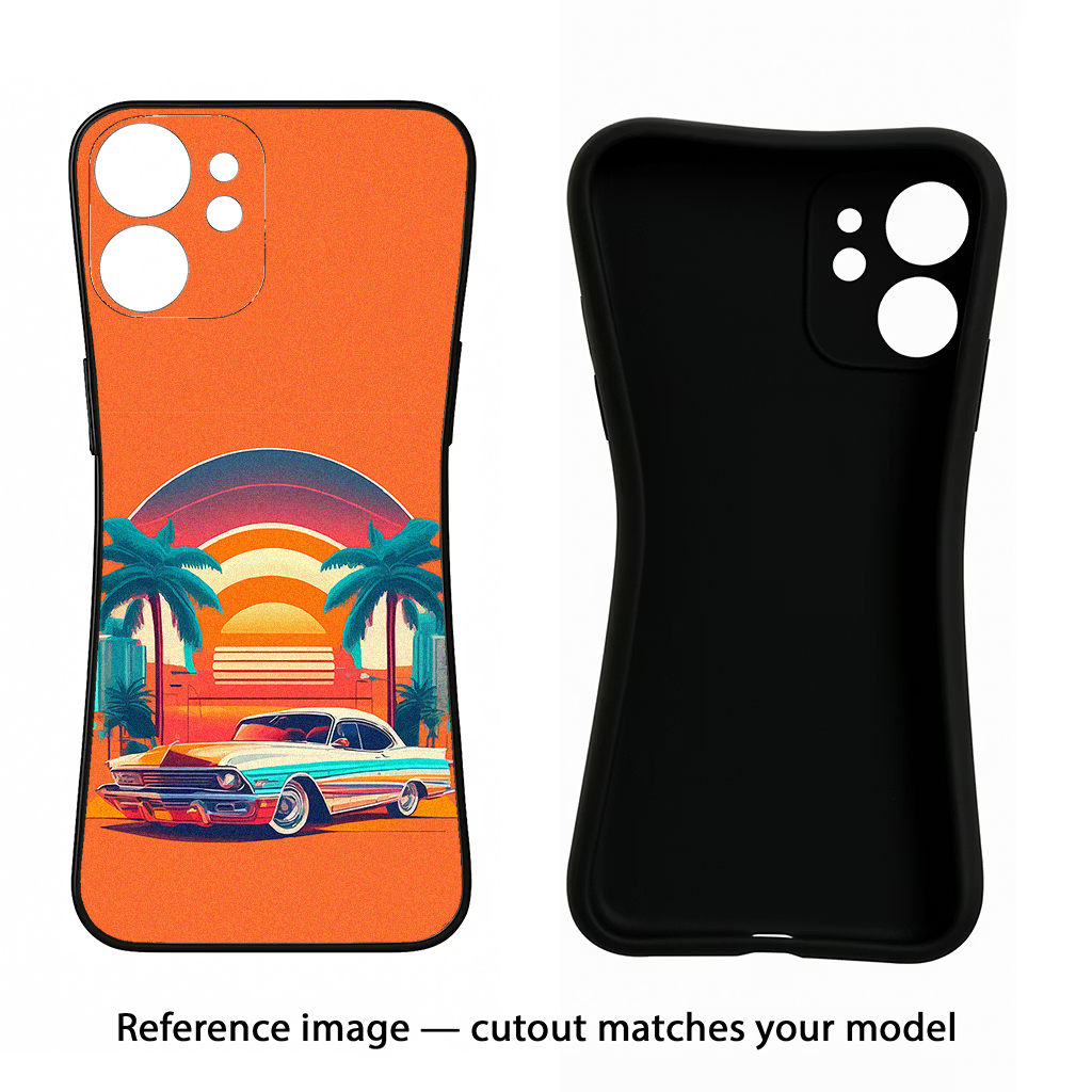 Palm Drive 80s Samsung M15 5G Back Cover