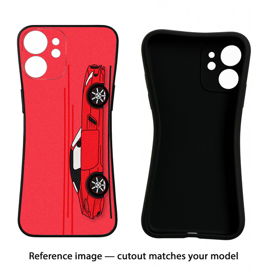 Red Velocity iPhone 17 Back Cover