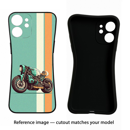 Striped Moto Drift Samsung S25 Ultra Back Cover