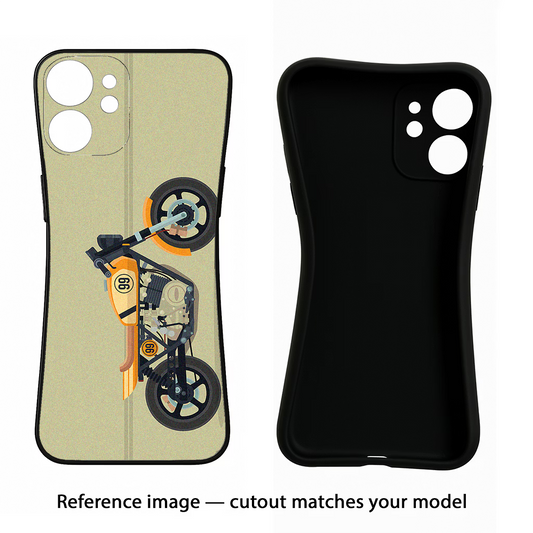 Vertical Speedster Samsung S24 Plus Back Cover