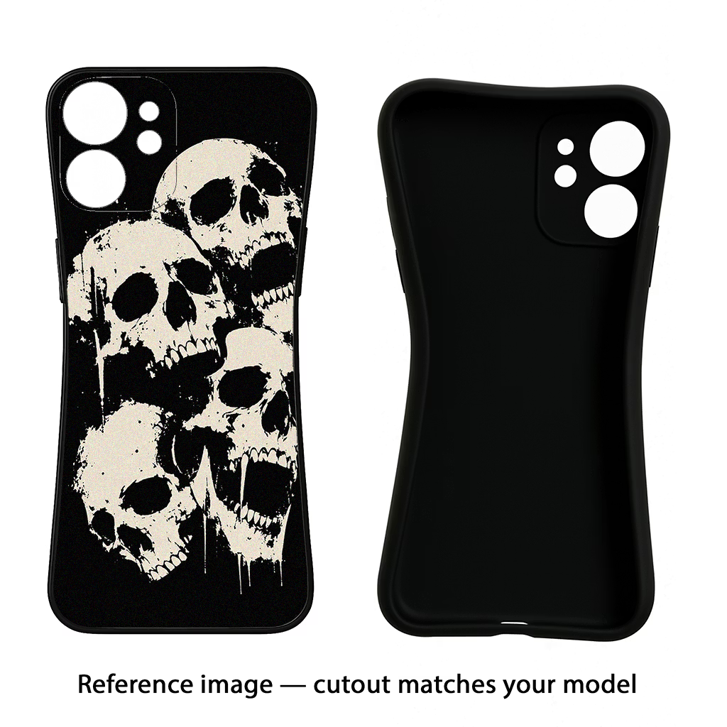 Dead Stack iQOO Neo 7 Pro Back Cover Black Soft Case - Hello Swanky