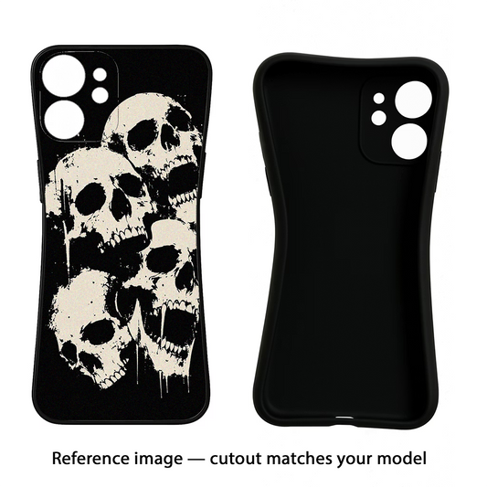 Dead Stack iQOO Neo 7 Pro Back Cover Black Soft Case - Hello Swanky