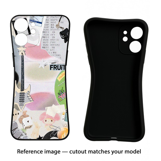 Softcore Case iQOO Neo 7 Pro Back Cover Black Soft Case - Hello Swanky