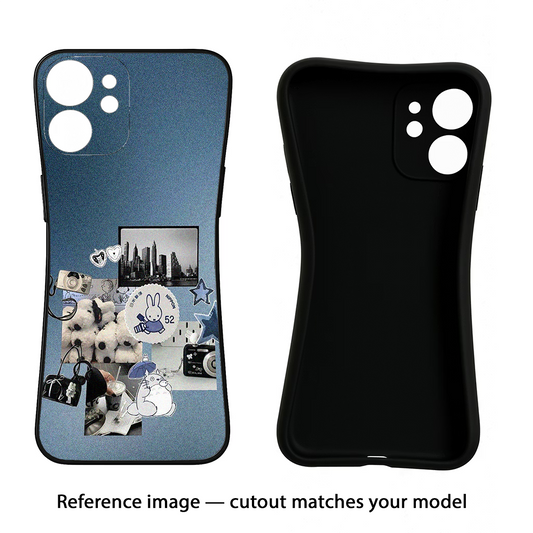 Miffy iQOO Neo 7 Pro Back Cover Black Soft Case - Hello Swanky