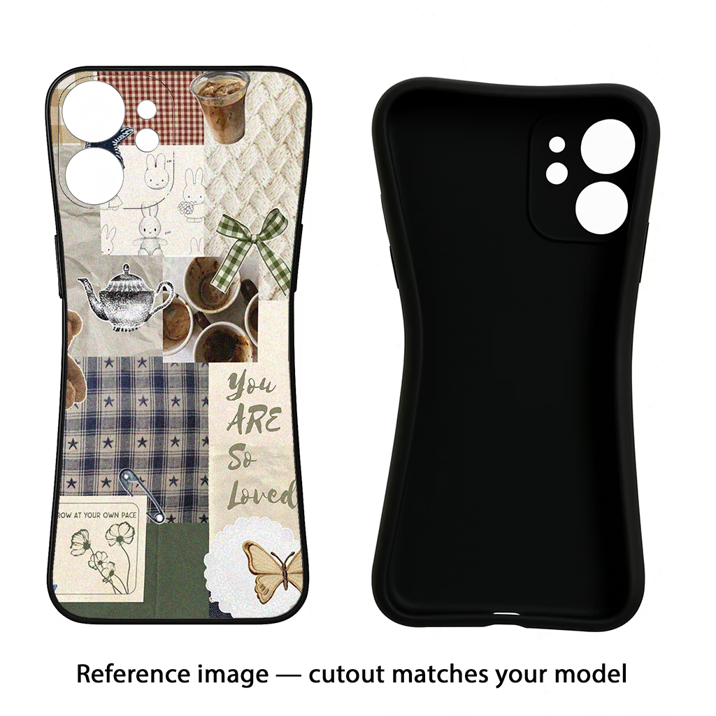Cookie iQOO Neo 7 Pro Back Cover Black Soft Case - Hello Swanky
