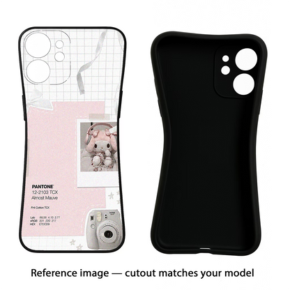 Pantone Asthetic iQOO Neo 9 Back Cover Black Soft Case - Hello Swanky