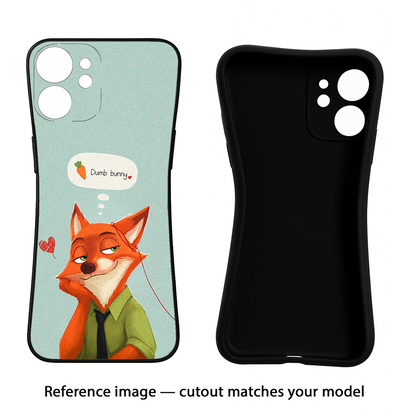 Nick Charm iQOO Neo 7 Pro Back Cover Black Soft Case - Hello Swanky